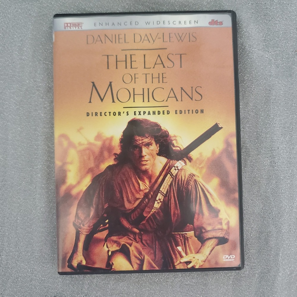 The Last of the Mohicans DVD Director's Expanded Edition Daniel Day-Lewis 1999